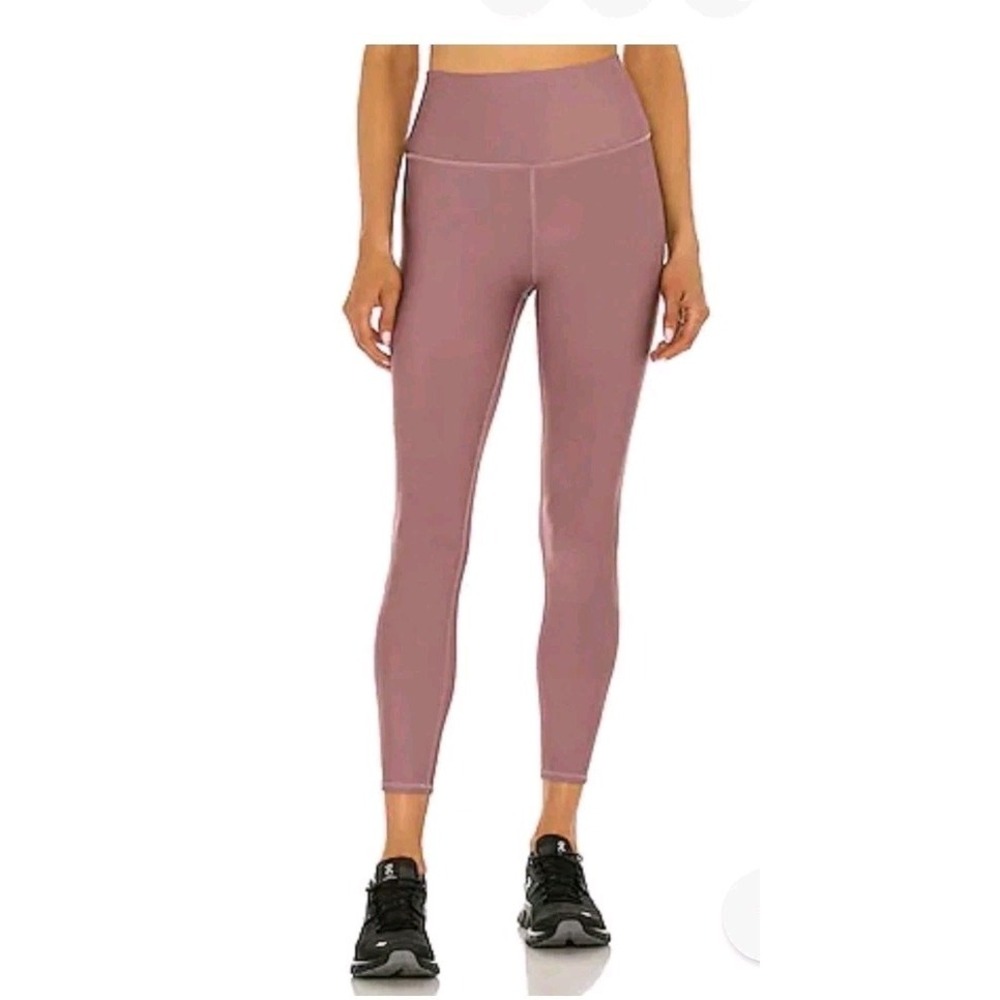 Alo Yoga 7/8 Airlift High-Waist Leggings Womens Size Small Rosewood - Picture 1 of 7